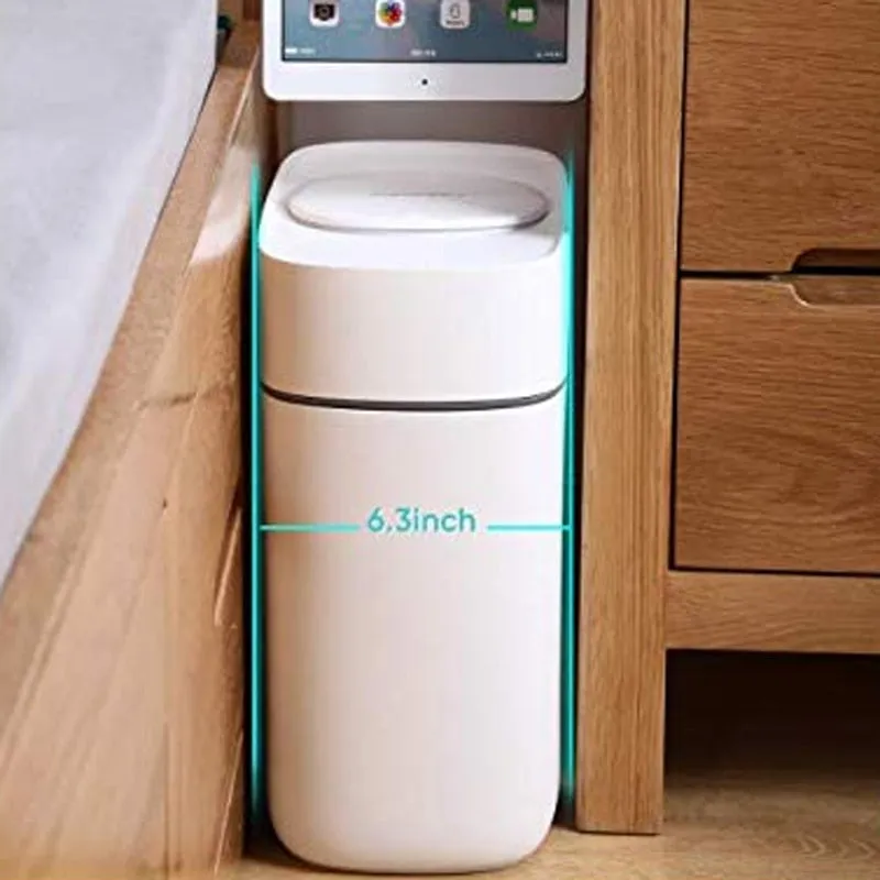 13L Automatic Packaging Trash Can - Jennyhome