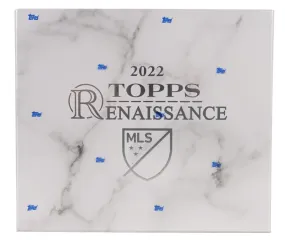 2022 Topps MLS Major League Soccer Renaissance Hobby Box One Pack per Box, Two Cards per Pack