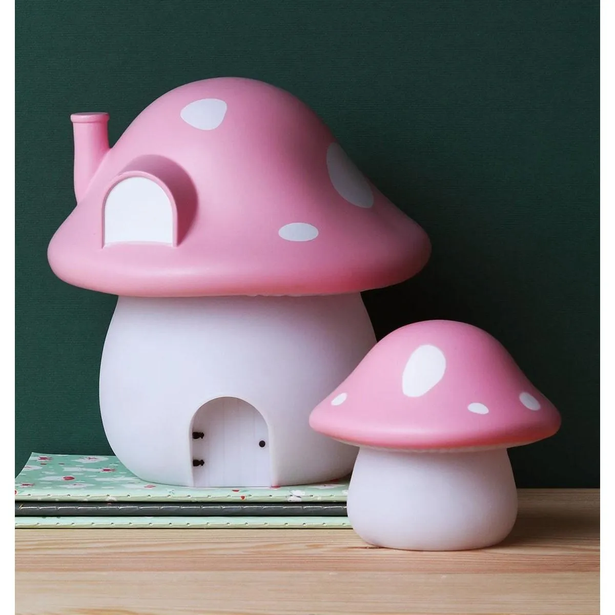 A Little Lovely Company Night Light Mushroom House - Fairies