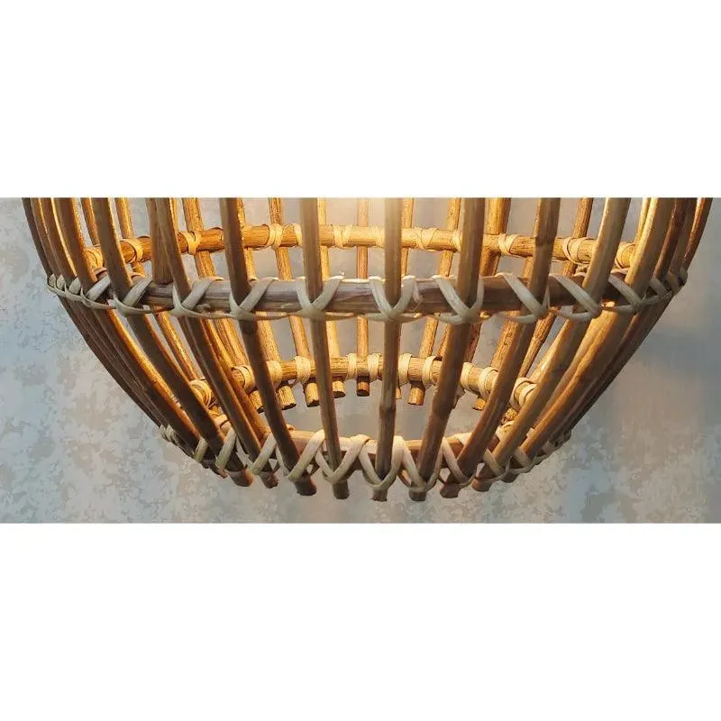 Accent Rattan Ceiling Lamp