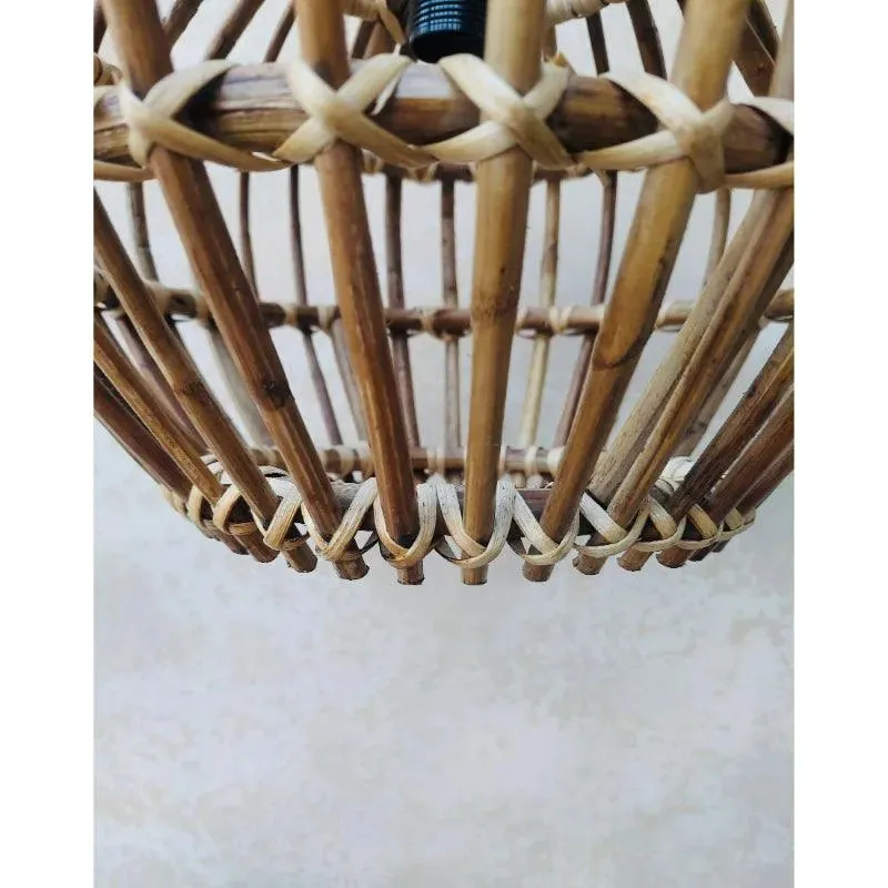 Accent Rattan Ceiling Lamp