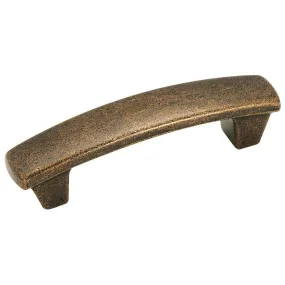 Amerock Forgings Rustic Brass 3 inch CTC Drawer Bar Pull BP4424R3