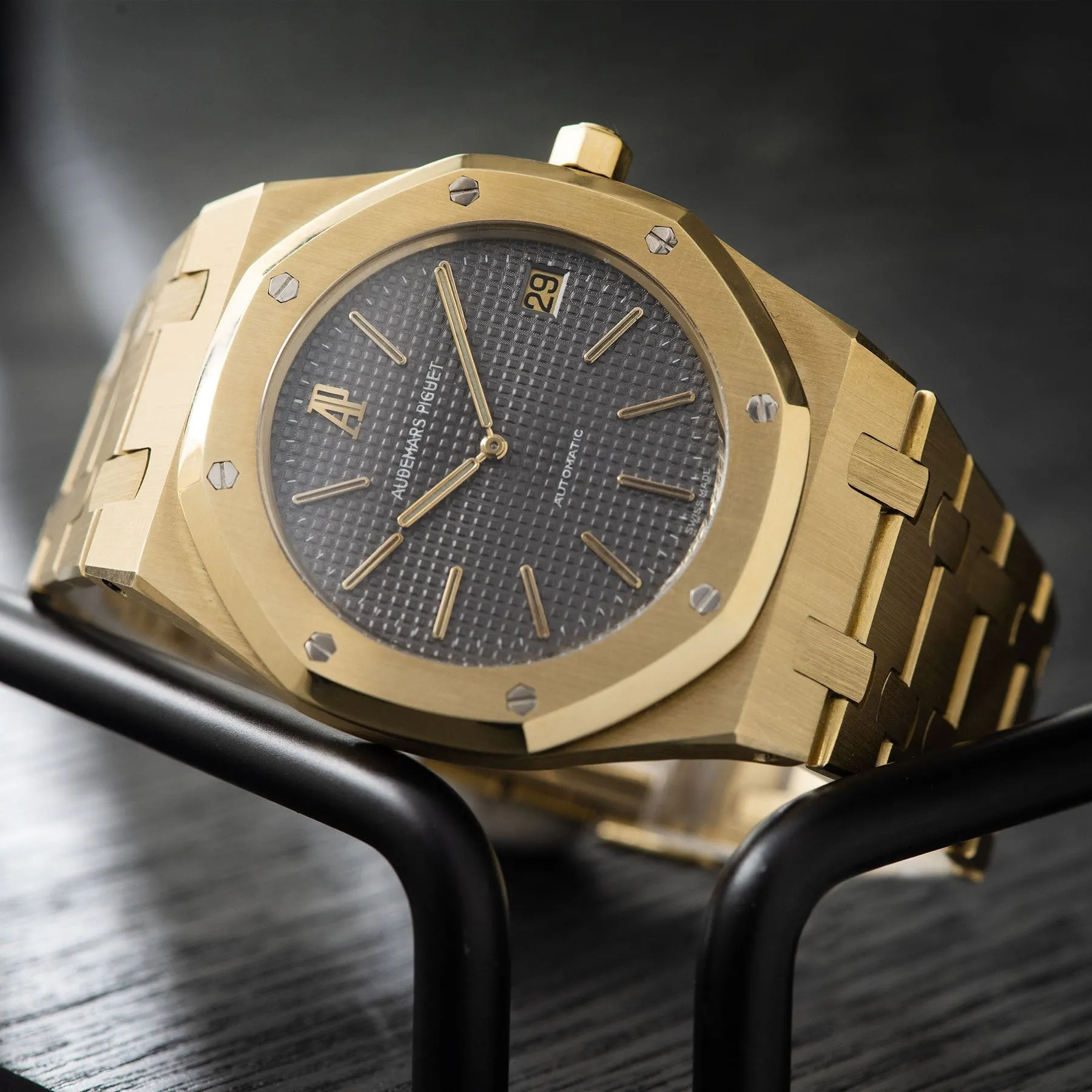 Audemars Piguet Jumbo Royal Oak Yellow Gold 5402 Box and Papers