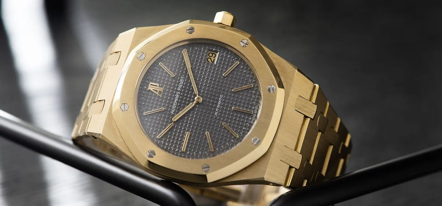 Audemars Piguet Jumbo Royal Oak Yellow Gold 5402 Box and Papers