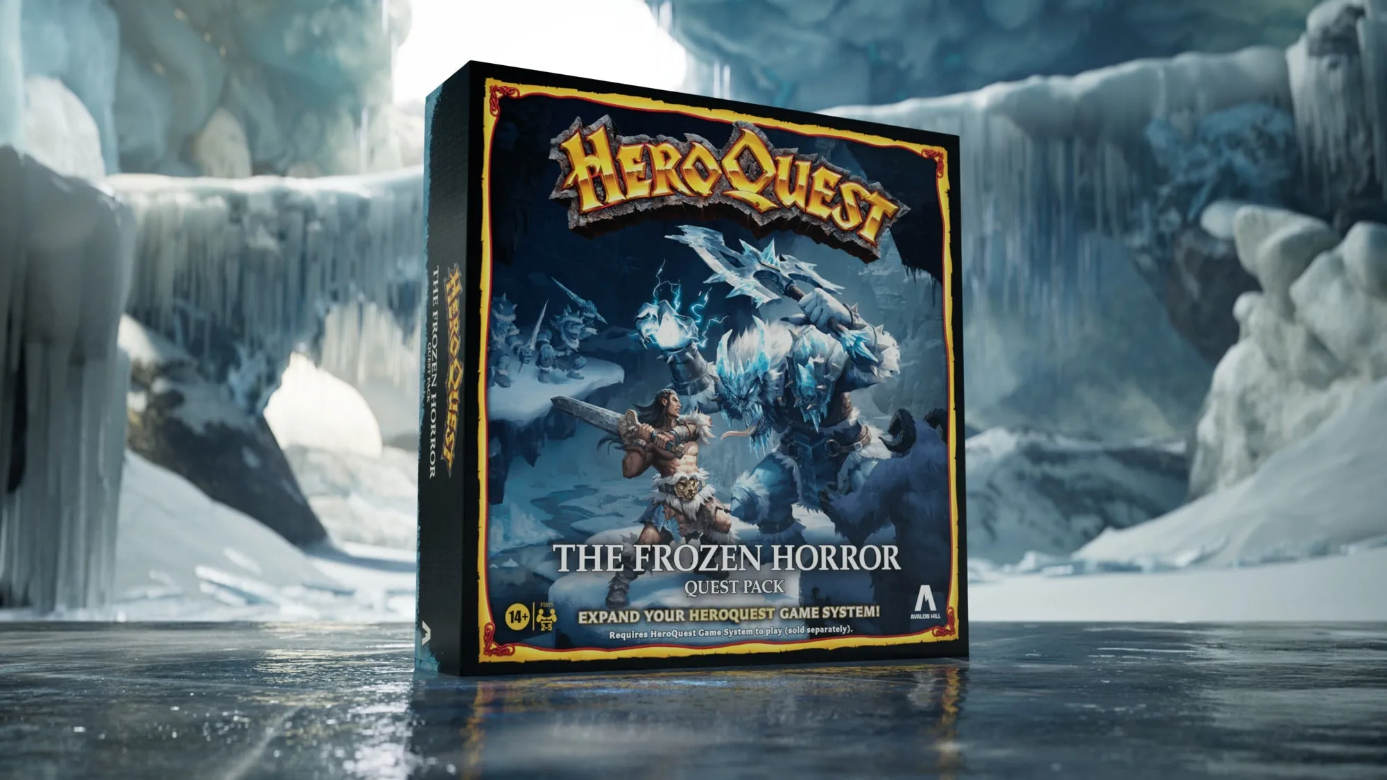 Avalon Hill HeroQuest The Frozen Horror (Select Language)