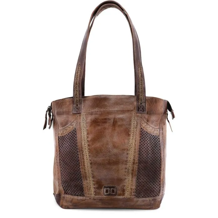 Bed Stu "Amelie" Tan Teak Mason Handbag