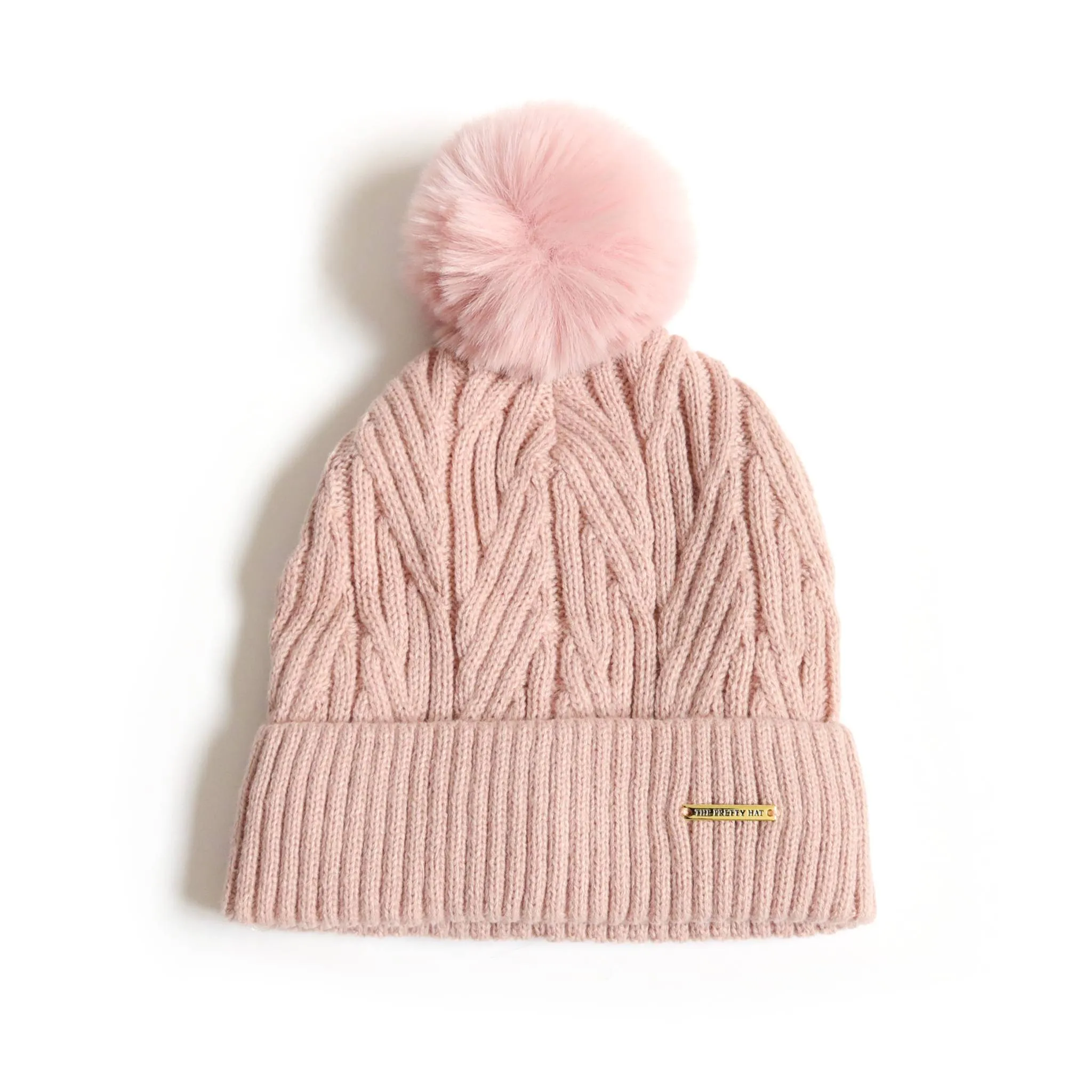 Best Ever Beanie - Blush Satin Lined