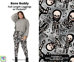 Bone Buddy Full Length Leggings w/ Pockets by ML&M