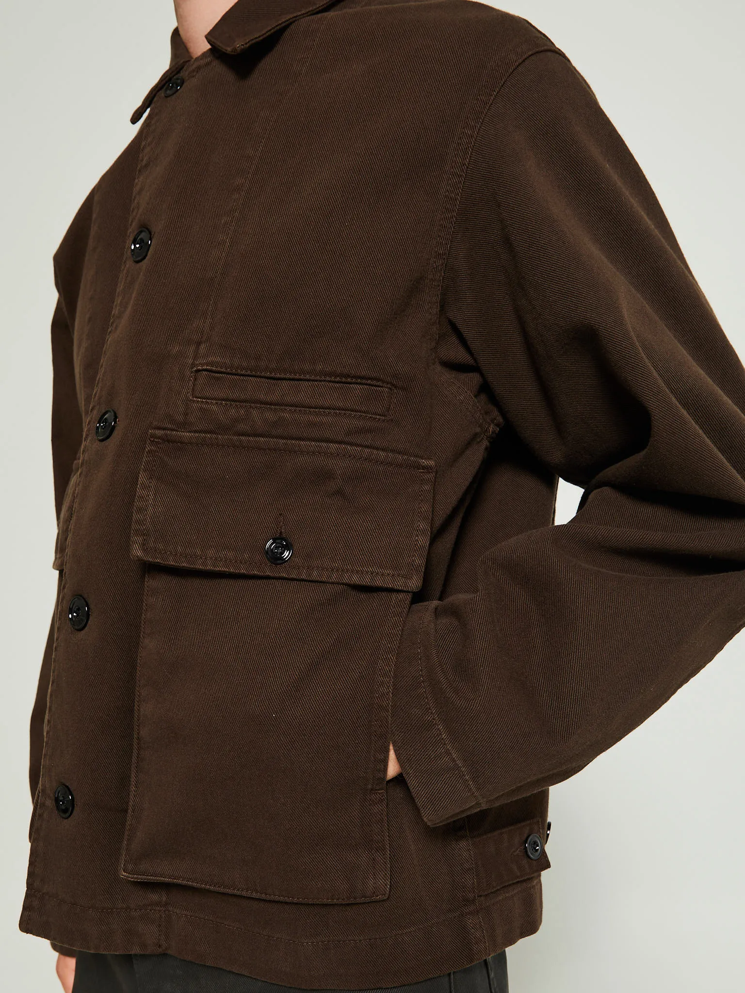 Boxy Jacket in Espresso