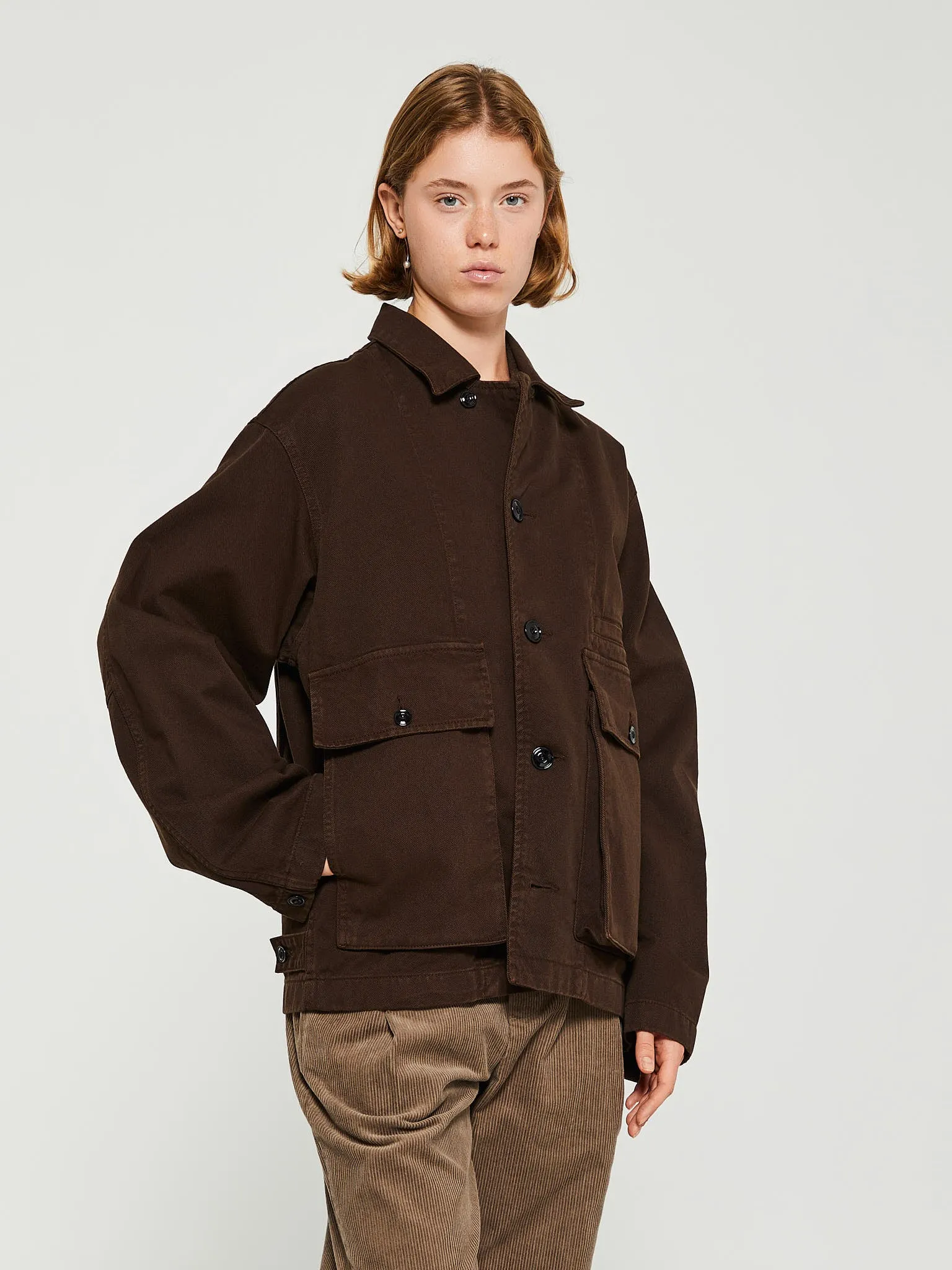 Boxy Jacket in Espresso