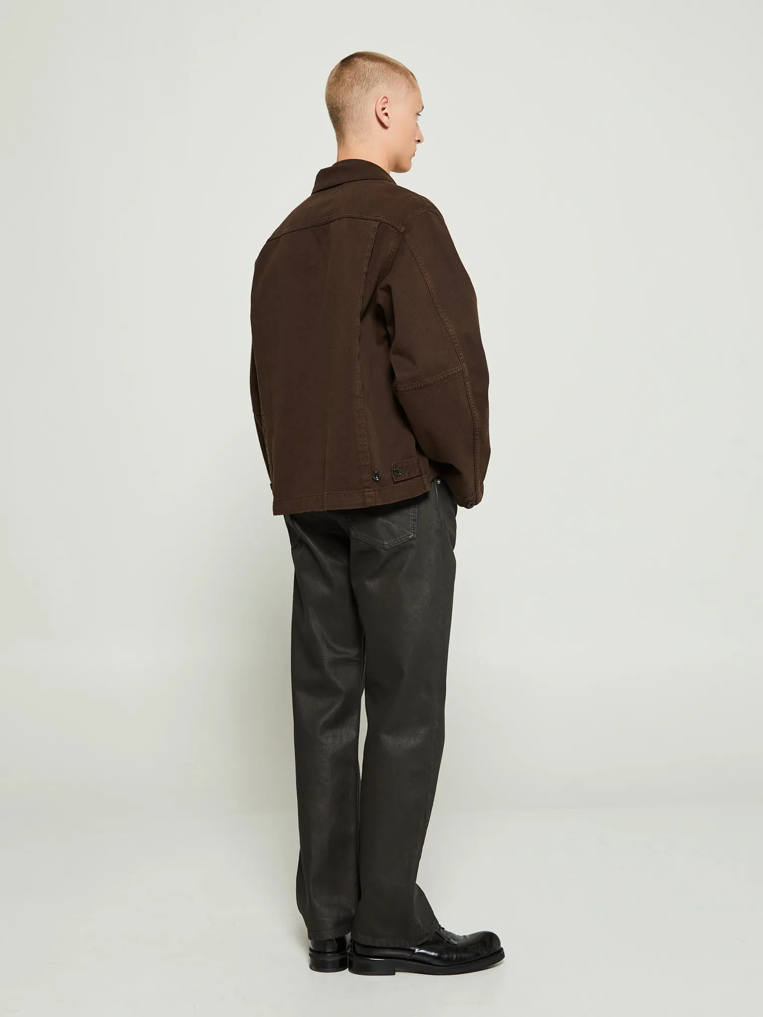 Boxy Jacket in Espresso