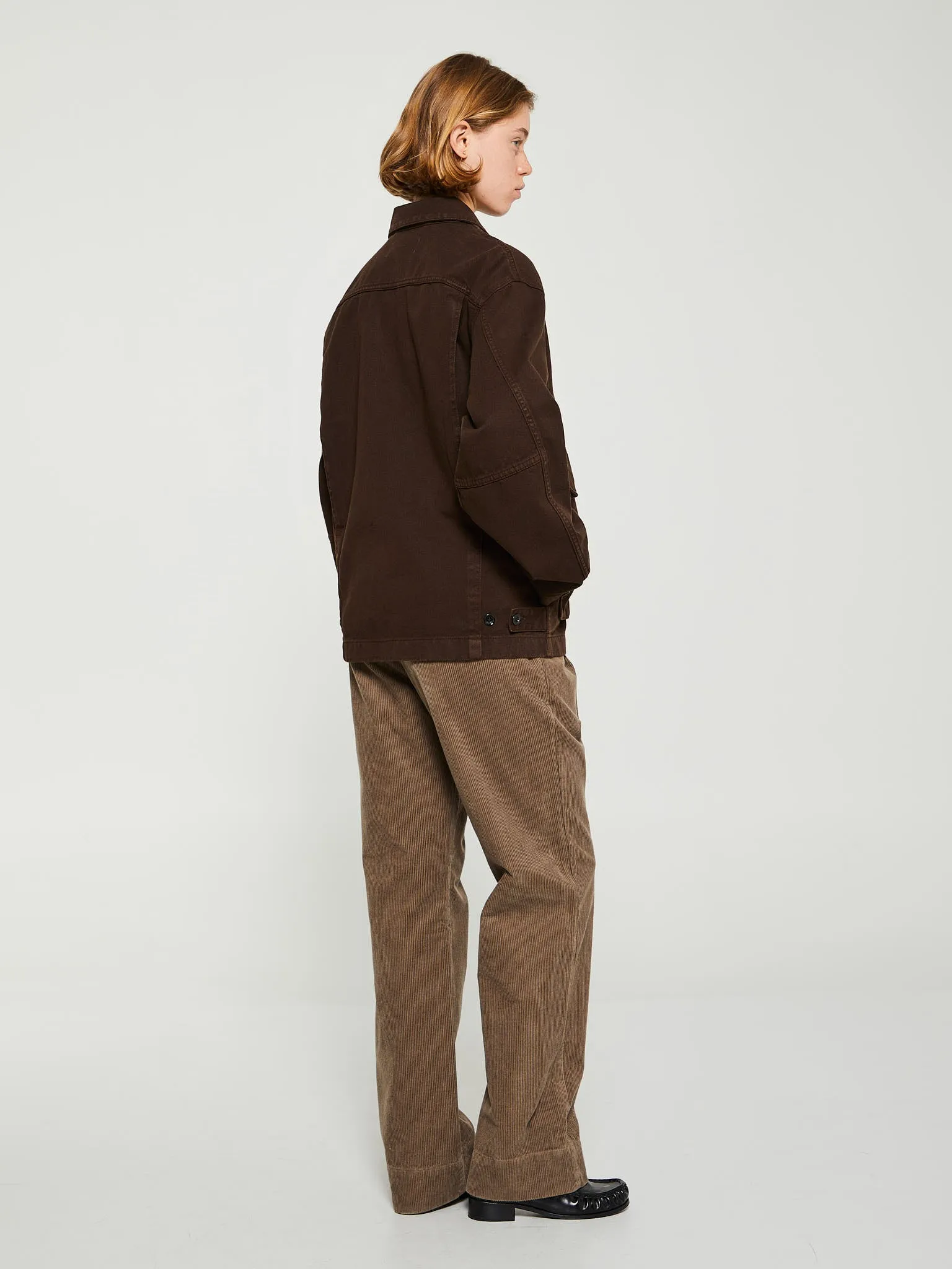 Boxy Jacket in Espresso