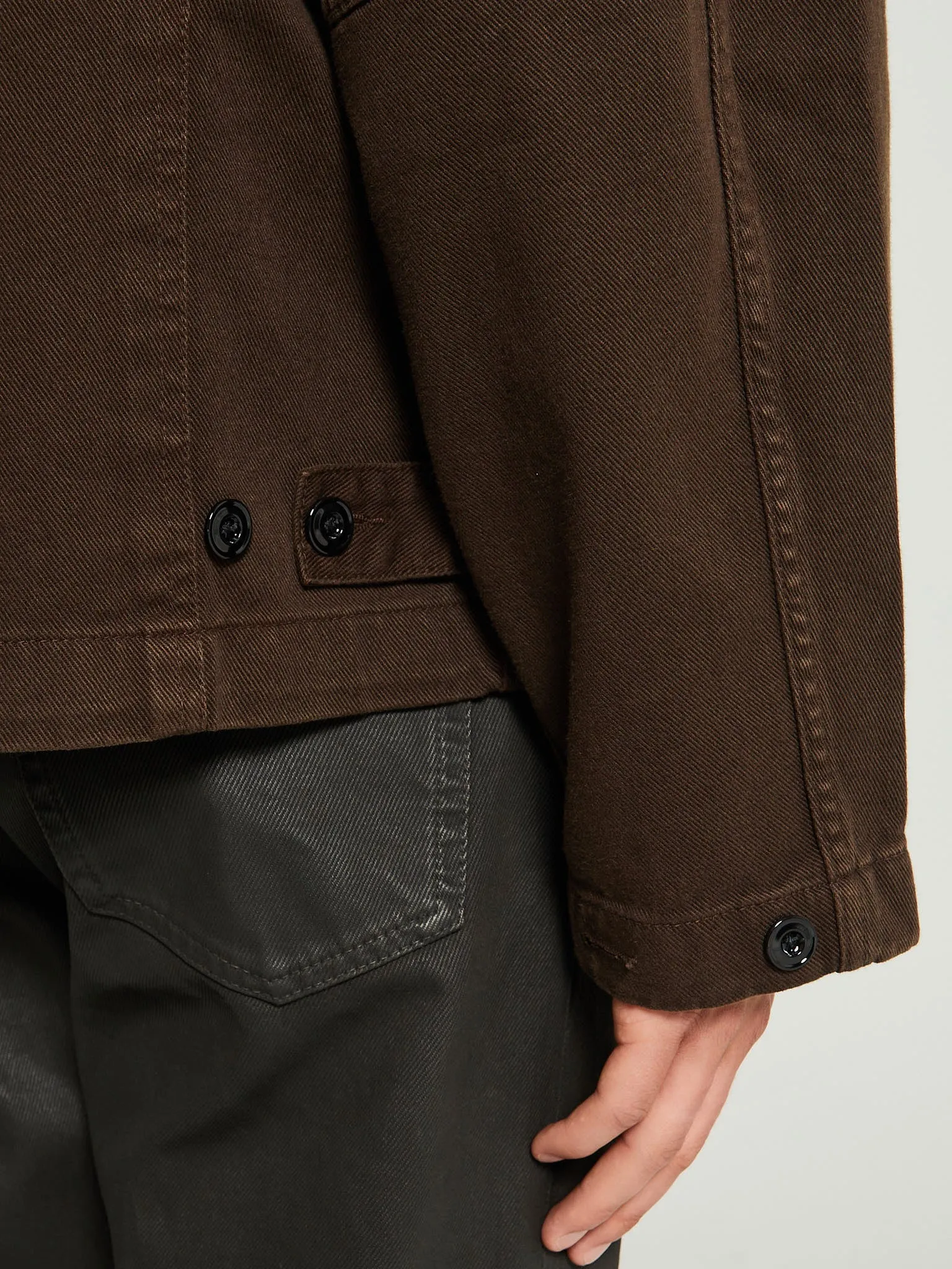 Boxy Jacket in Espresso