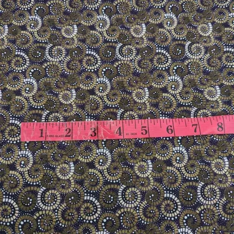 Brown Swirl, Way  Under by Oasis Fabrics