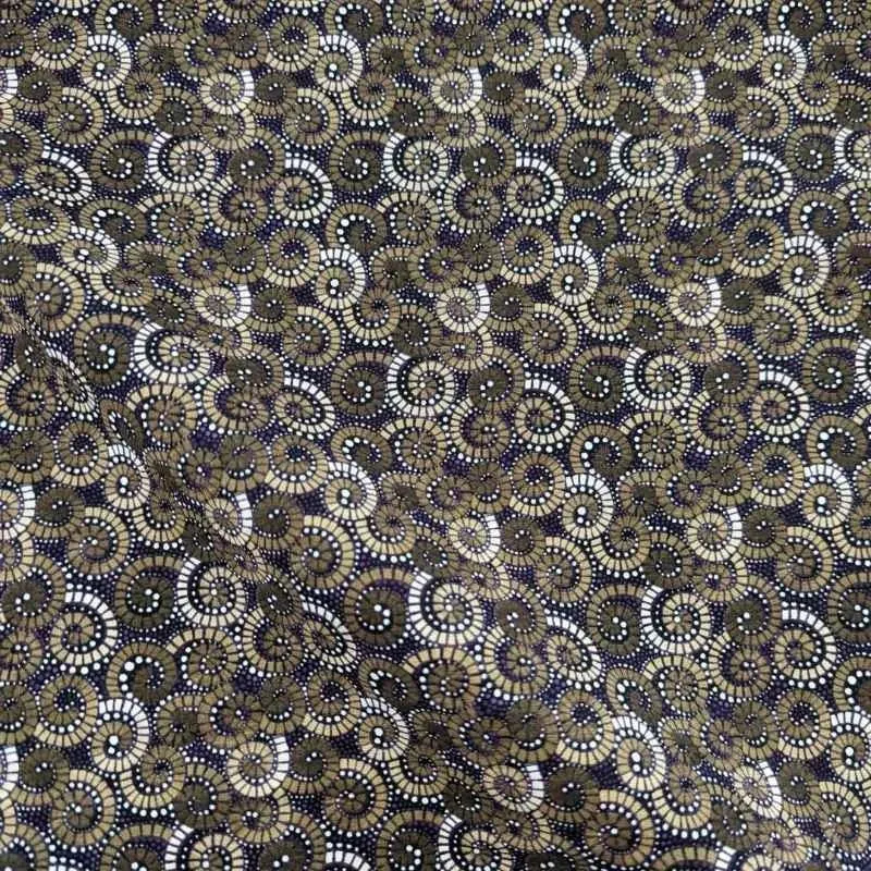 Brown Swirl, Way  Under by Oasis Fabrics