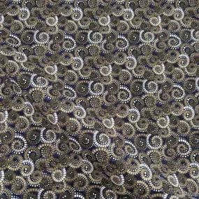 Brown Swirl, Way  Under by Oasis Fabrics