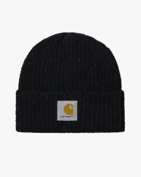 Carhartt WIP Anglistic Beanie - Speckled Black