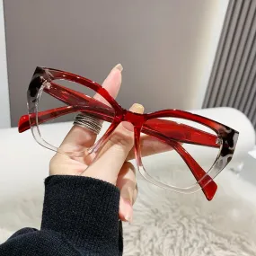 Cat Eye Glasses Blue Light Blocking Computer Eye Protection Women Designers Eyeglasses Optical Spectacle Glass Fashion Eyewear