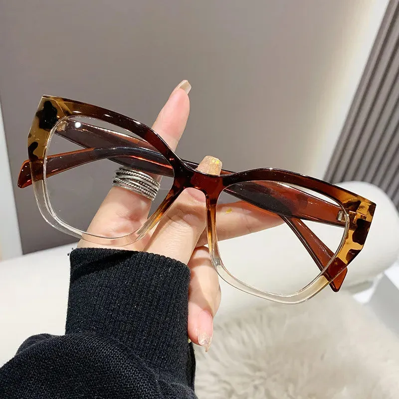 Cat Eye Glasses Blue Light Blocking Computer Eye Protection Women Designers Eyeglasses Optical Spectacle Glass Fashion Eyewear