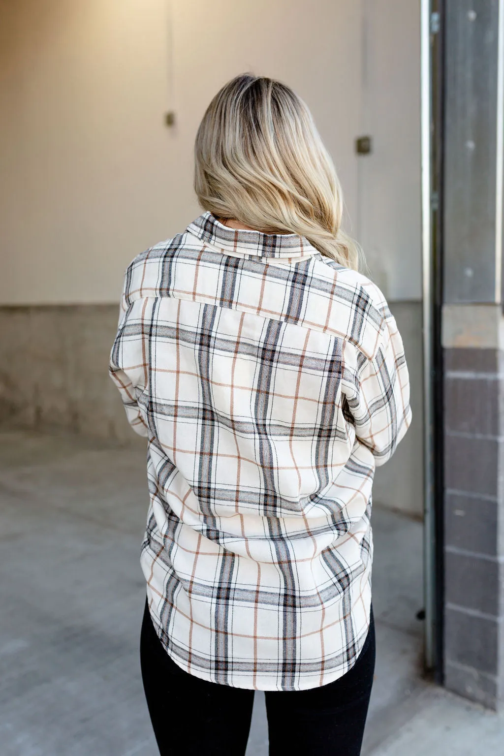 Charley Plaid Button Down