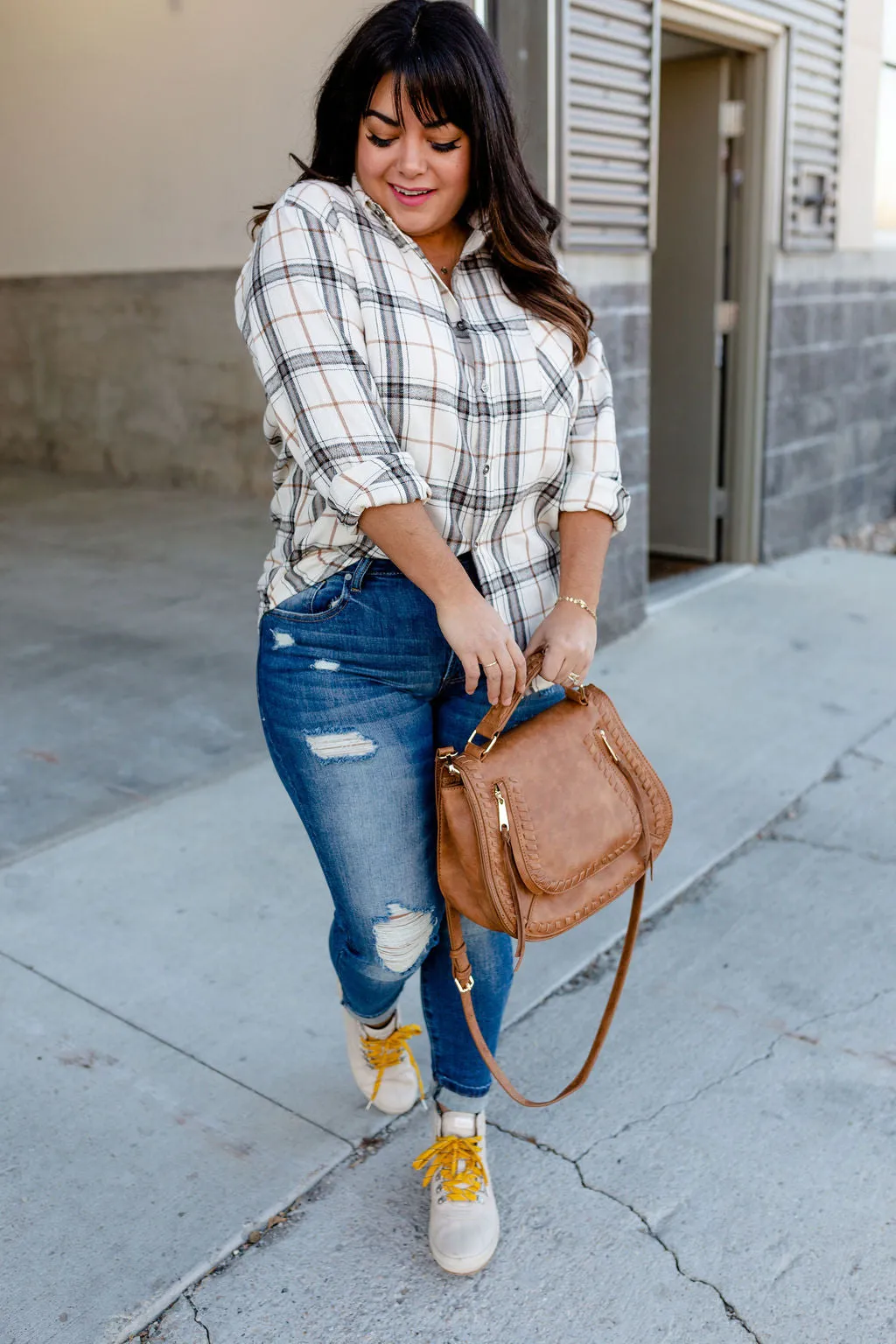 Charley Plaid Button Down