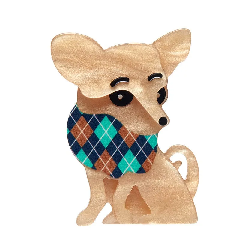 Chi Chi Chihuahua Mini Brooch