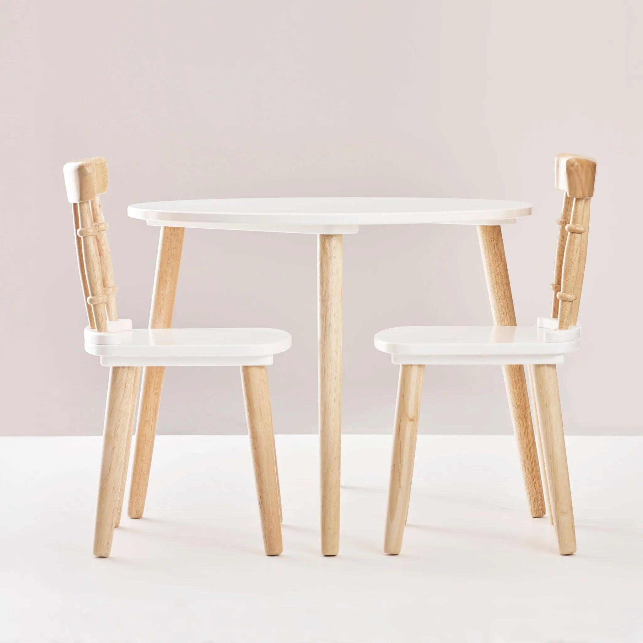 Children's Wooden Table and Chairs