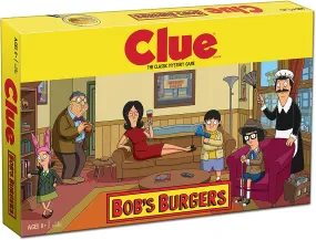 Clue Bobs Burgers Board Game TV Show Clue Game