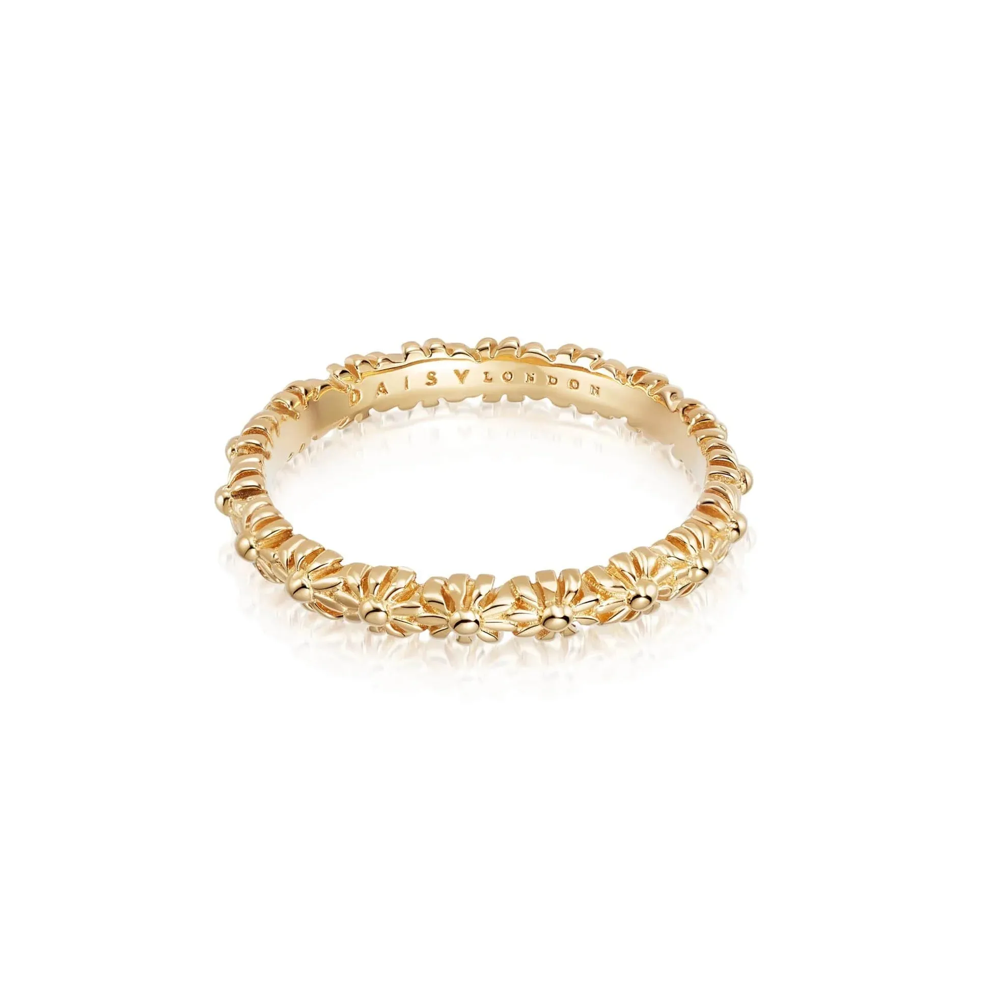 Daisy London Iota Daisy Ring, Gold