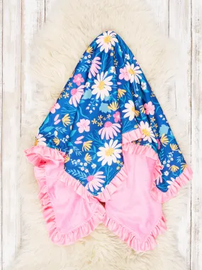 Darling Daisy Ruffle Blanket