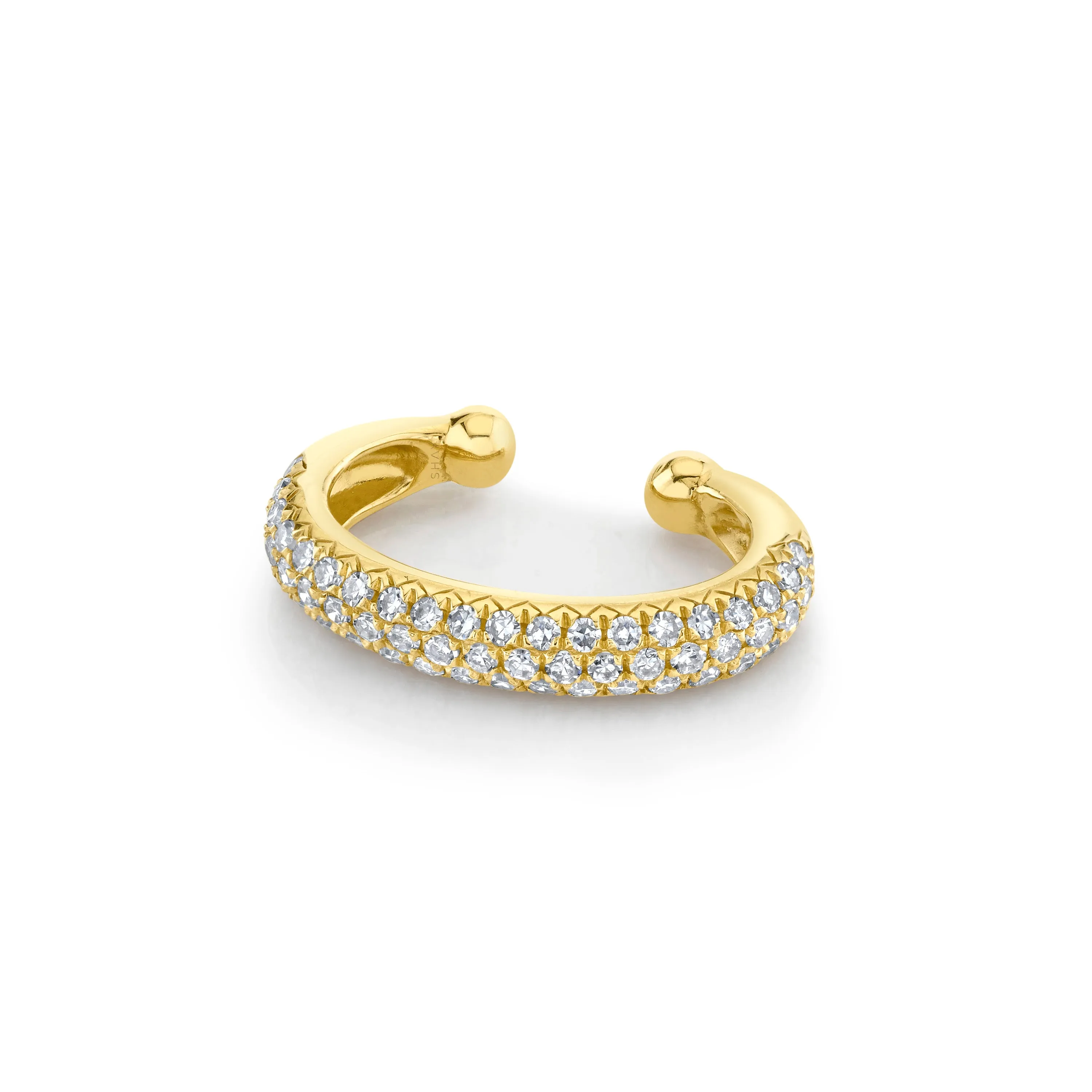 DIAMOND JUMBO PAVE EAR CUFF