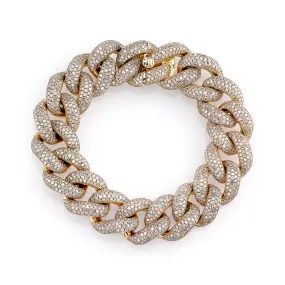 DIAMOND PAVE JUMBO LINK BRACELET