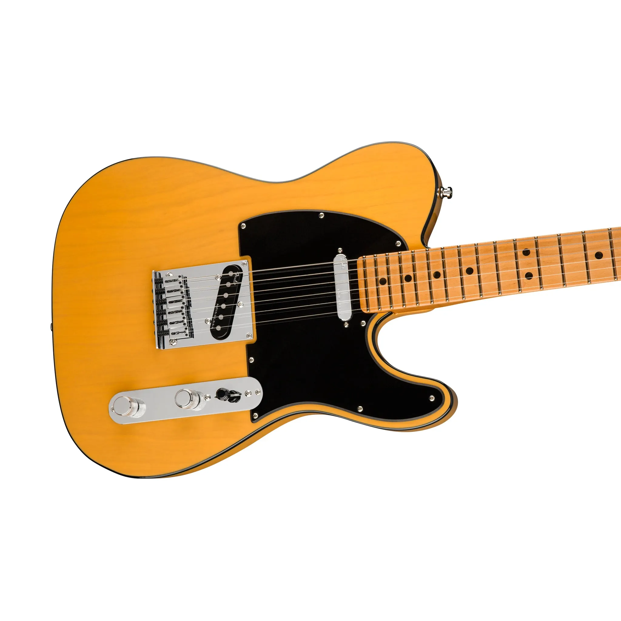 Fender American Ultra Telecaster Electric Guitar, Maple FB, Butterscotch Blonde