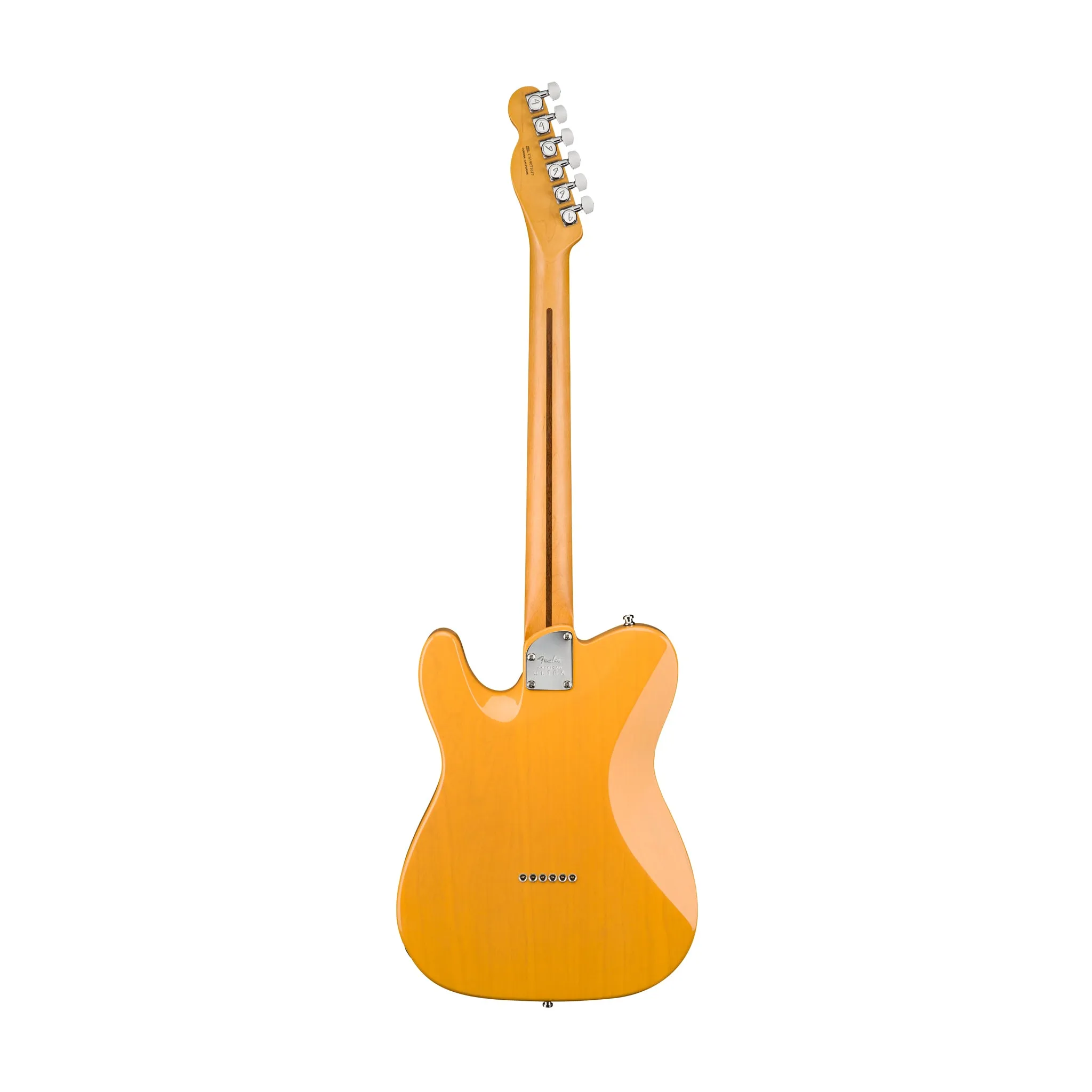 Fender American Ultra Telecaster Electric Guitar, Maple FB, Butterscotch Blonde