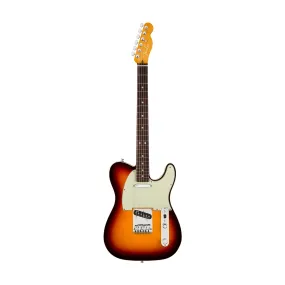 Fender American Ultra Telecaster Electric Guitar, RW FB, Ultraburst