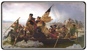 Fine Art Washington Crossing the Delaware Standard Gaming Playmat Mousepad by Emanuel Leutze