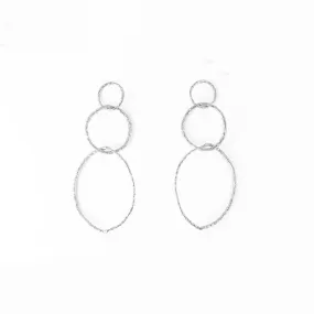 Forest lavish - long earrings - silver 925