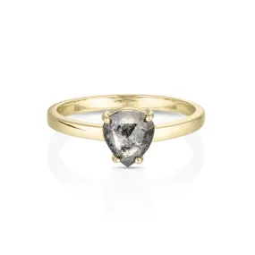 Forever Me Grey Diamond 1.1ct 14K Yellow Gold