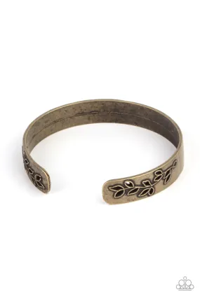 Frond Fable - Brass Bracelet