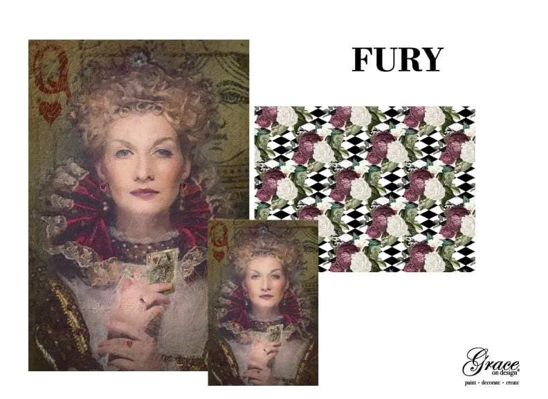 Fury Decoupage Pack