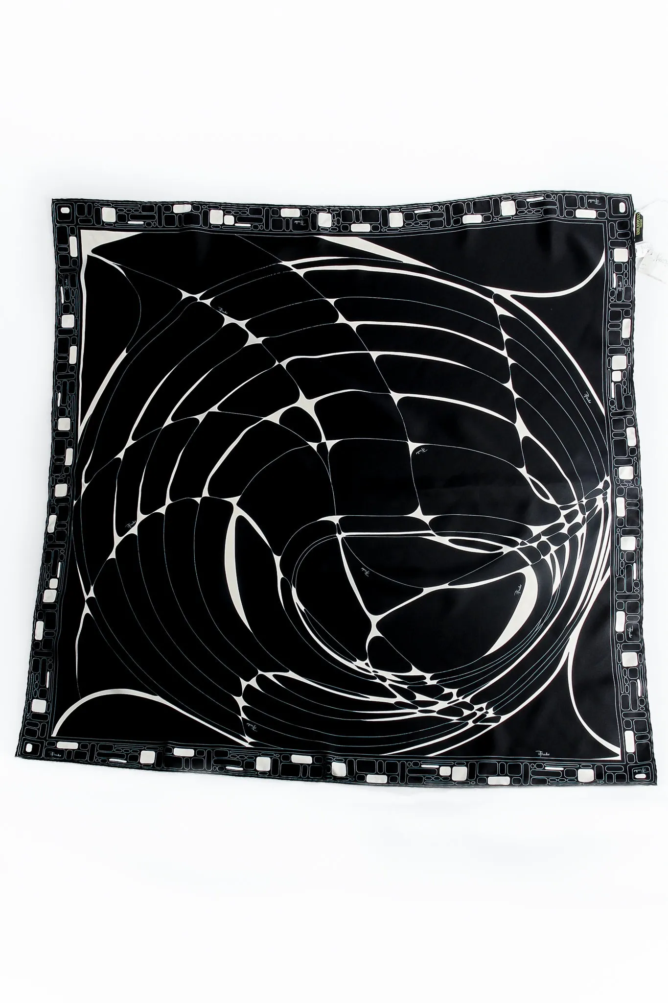 Graphic Mod Silk Scarf