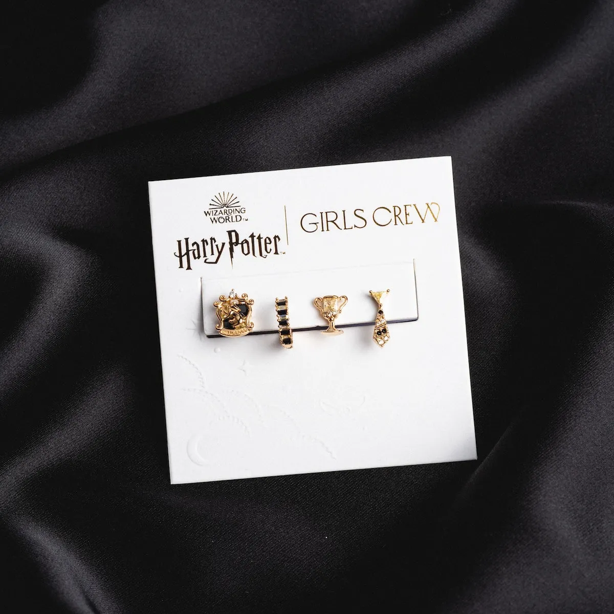 Harry Potter Hufflepuff House Earring Set