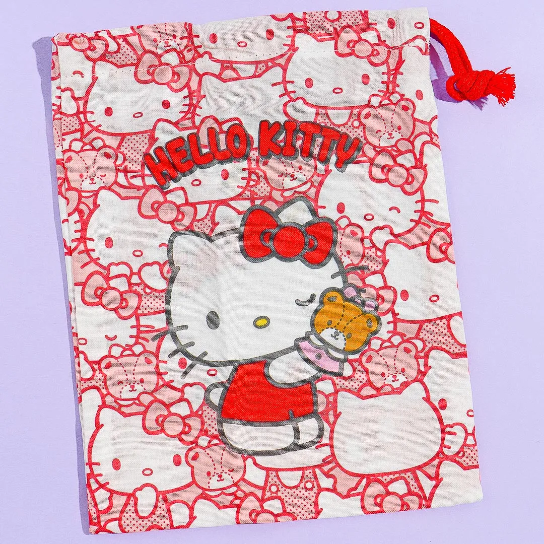 Hello Kitty Friendship Overload Drawstring Pouch