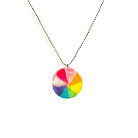 Japanese Pinwheel Necklace