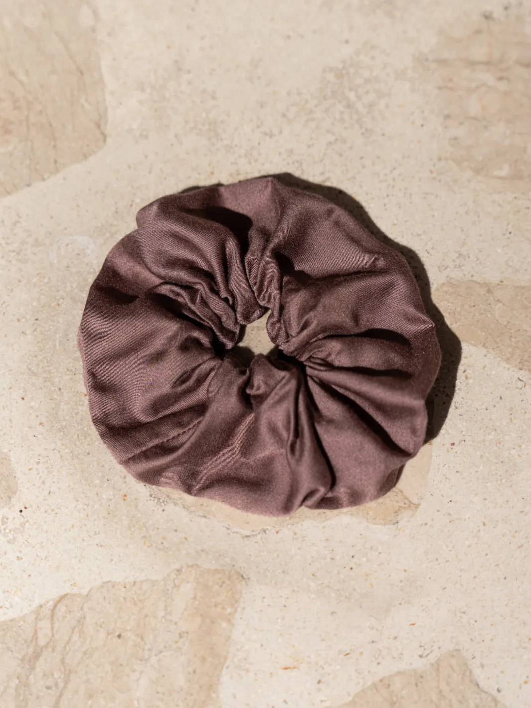 Jumbo Lenzing Ecovero Scrunchie Plum