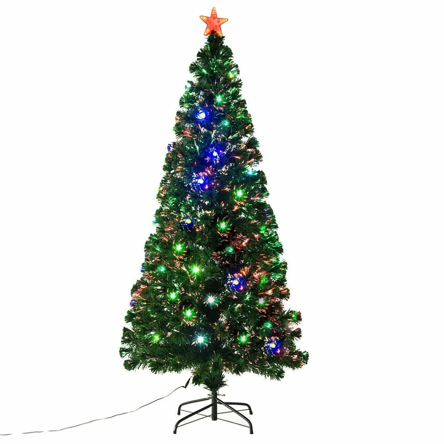 Large Pre-Lit Artificial Christmas Tree