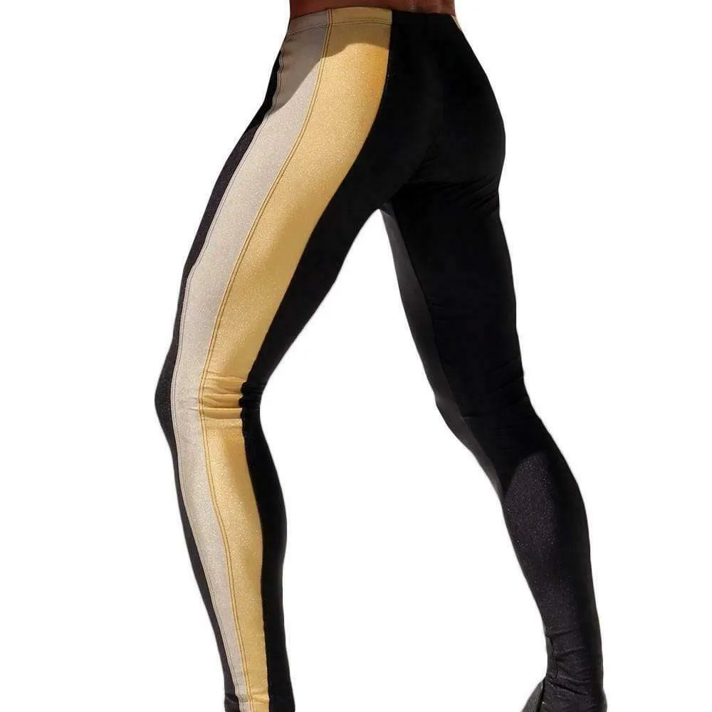 Large RUFSKIN Leggings Trophy Stretchy Cycling Running Legging Gold 8