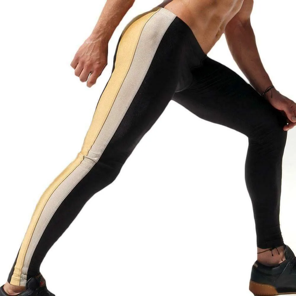 Large RUFSKIN Leggings Trophy Stretchy Cycling Running Legging Gold 8