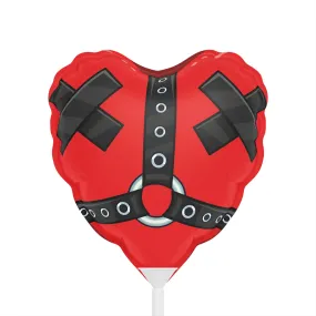 Leather Heart-shaped 6" Balloon