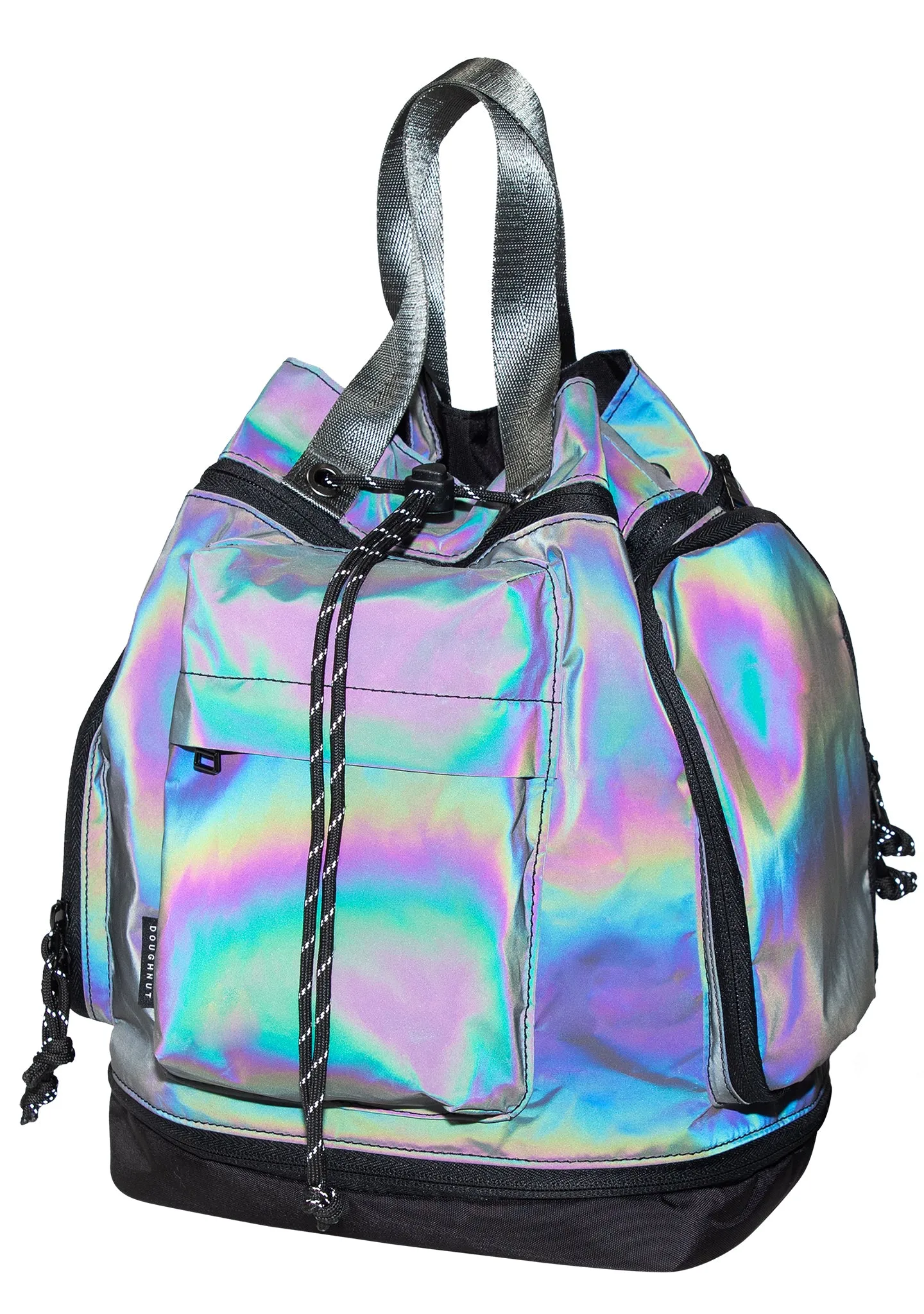 Limelight Series Pyramid Convertible Backpack in Dark Rainbow